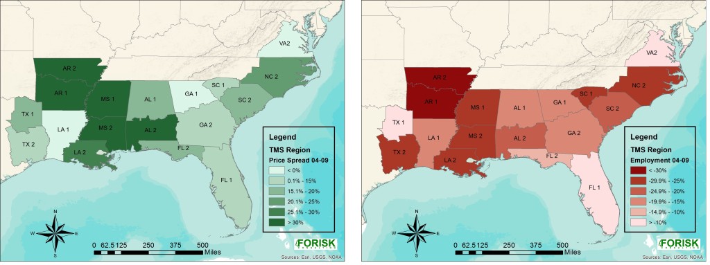 Region Wage and Employment